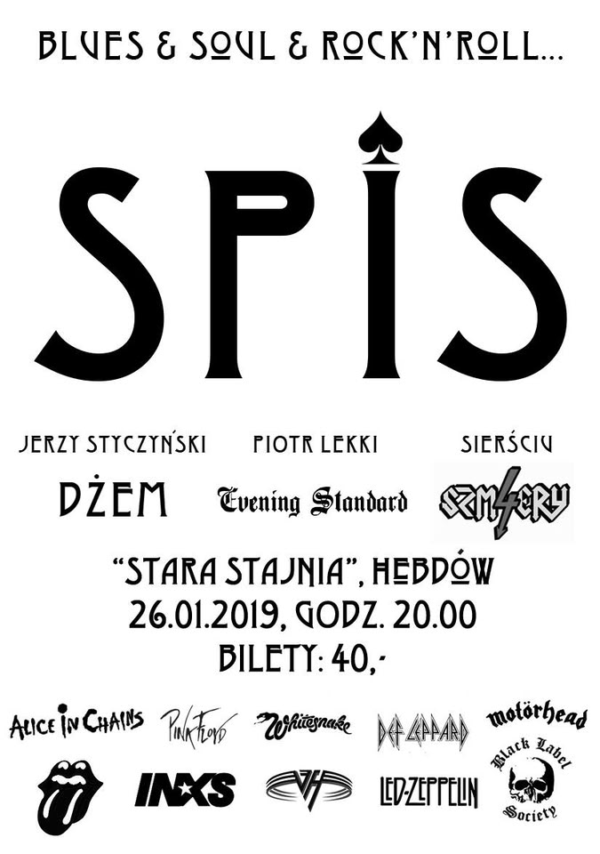 Wydarzenie muzyczne Spis w Starej Stajni